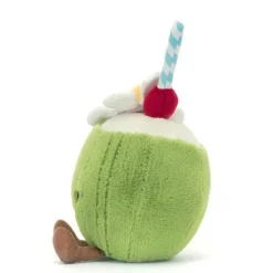 Aesthetic Room Decor*Jellycat Aruba Coconut Plush Toy Green