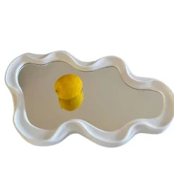 Aesthetic Mirrors|Aesthetic Room Decor*Boogzel Clothing Asymmetrical Aesthetic Wavy Mirror