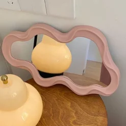 Aesthetic Mirrors|Aesthetic Room Decor*Boogzel Clothing Asymmetrical Aesthetic Wavy Mirror