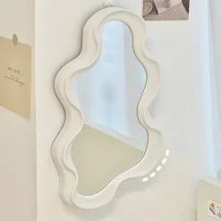 Aesthetic Mirrors|Aesthetic Room Decor*Boogzel Clothing Asymmetrical Aesthetic Wavy Mirror
