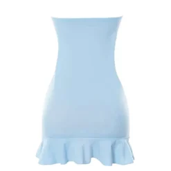 Dresses & Rompers*Boogzel Clothing Baby Off Shoulder Mini Dress Blue