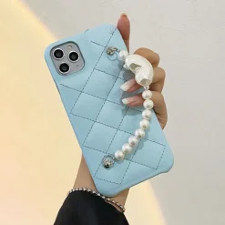 Iphone Cases*Boogzel Clothing Baby Pearl Chain iPhone Case Blue