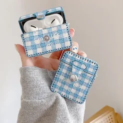 Iphone Cases*Boogzel Clothing Baby Plaid AirPods Case Blue