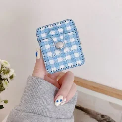 Iphone Cases*Boogzel Clothing Baby Plaid AirPods Case Blue
