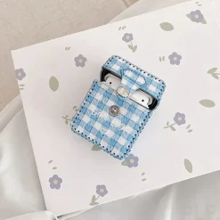 Iphone Cases*Boogzel Clothing Baby Plaid AirPods Case Blue
