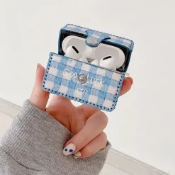Iphone Cases*Boogzel Clothing Baby Plaid AirPods Case Blue