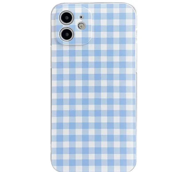 Iphone Cases*Boogzel Clothing Baby Plaid iPhone Case Blue