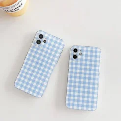 Iphone Cases*Boogzel Clothing Baby Plaid iPhone Case Blue