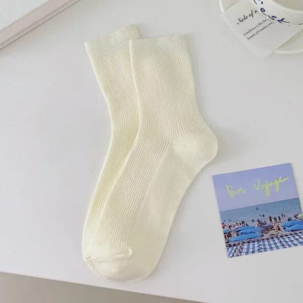 Socks*Boogzel Clothing Baby Blue Ribbed Socks