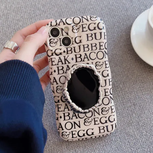 Iphone Cases*Boogzel Clothing Bacon Egg iPhone Case
