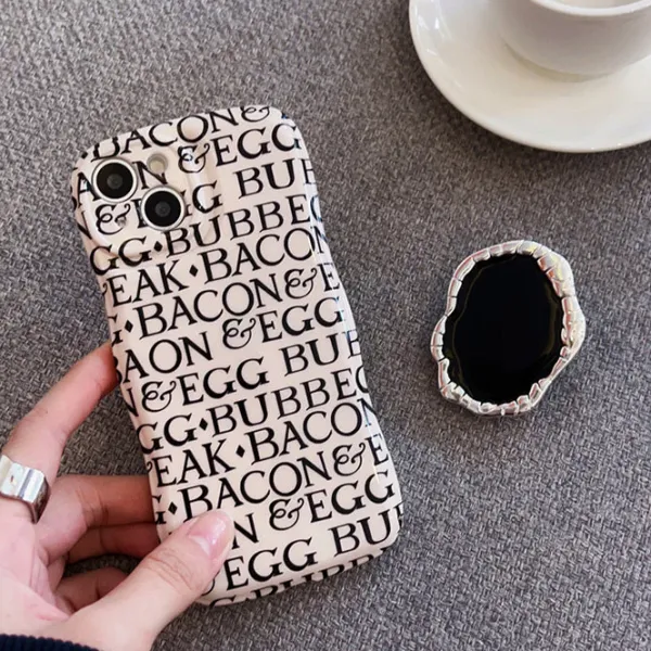 Iphone Cases*Boogzel Clothing Bacon Egg iPhone Case