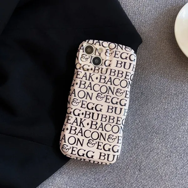 Iphone Cases*Boogzel Clothing Bacon Egg iPhone Case