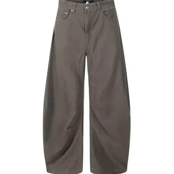 Mens|Jeans*Boogzel Clothing Bad Habits Wide-Leg Jeans Grey