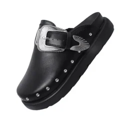 Classics*Boogzel Clothing Bad Manners Slip-On Shoes Black