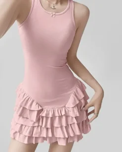 Dresses & Rompers*Boogzel Clothing Ballerina Capucina Ruffle Dress