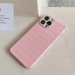 Iphone Cases*Boogzel Clothing Barbiecore Tweed IPhone Case