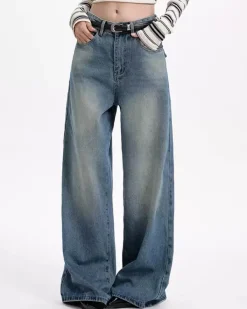 Jeans*Boogzel Clothing Basic Things Baggy Jeans Blue