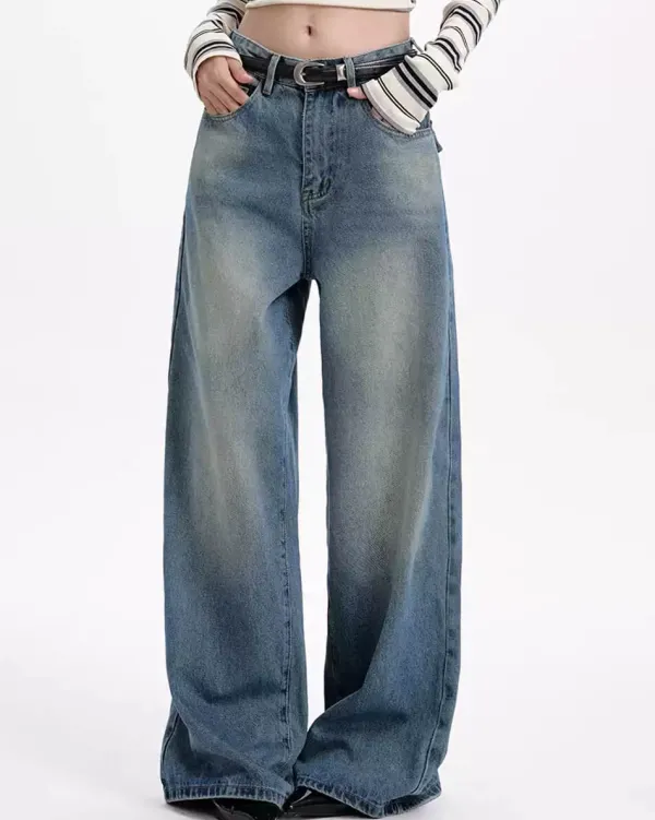 Jeans*Boogzel Clothing Basic Things Baggy Jeans Blue