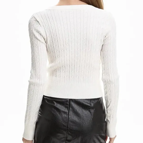 Knit Cardigans|Long Sleeve Tops*Boogzel Clothing Basic Things Ribbed Long Sleeve Top