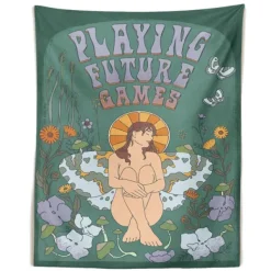 Posters / Tapestry*Boogzel Clothing Be Here Now Indie Room Tapestry
