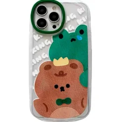 Iphone Cases*Boogzel Clothing Bear & Frog iPhone Case