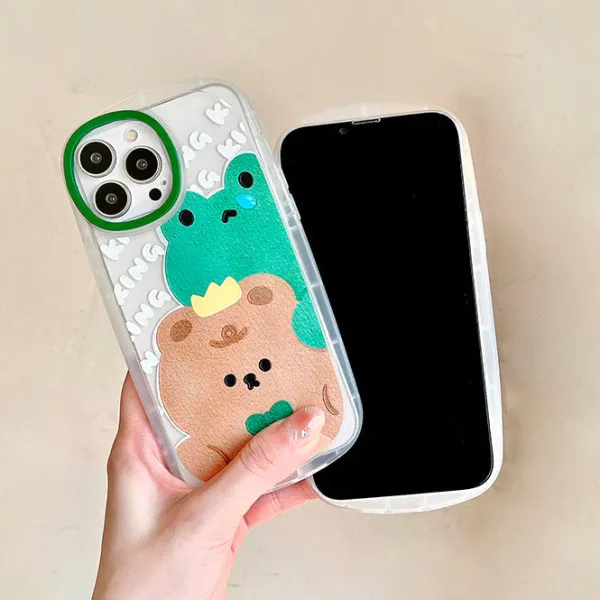 Iphone Cases*Boogzel Clothing Bear & Frog iPhone Case
