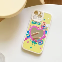 Iphone Cases*Boogzel Clothing Bear Heart Mirror iPhone Case