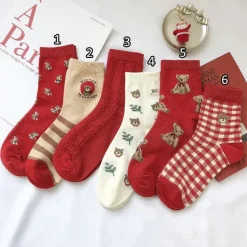Socks*Boogzel Clothing Bear Pattern Socks