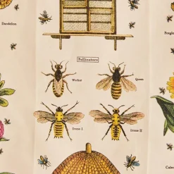 Posters / Tapestry*Boogzel Clothing Bees & Honey Wall Tapestry 🐝 Beige