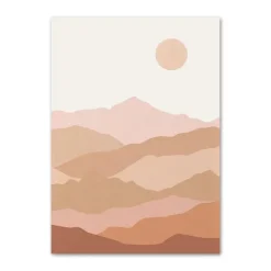 Posters / Tapestry|Aesthetic Room Decor*Boogzel Clothing Beige Outline Aesthetic Poster
