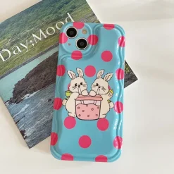 Iphone Cases*Boogzel Clothing Bestie Bunny iPhone Case Blue