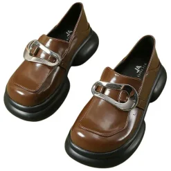 Mad|Boots / Platform Boots*Boogzel Clothing Big Buckle Platform Boots
