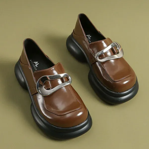 Mad|Boots / Platform Boots*Boogzel Clothing Big Buckle Platform Boots
