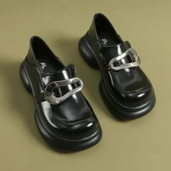 Mad|Boots / Platform Boots*Boogzel Clothing Big Buckle Platform Boots