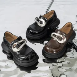 Mad|Boots / Platform Boots*Boogzel Clothing Big Buckle Platform Boots