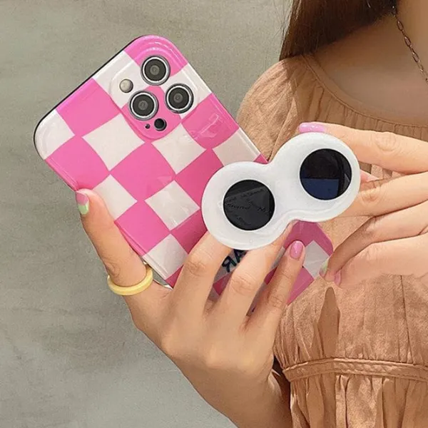 Iphone Cases*Boogzel Clothing Big Eyes Checkered iPhone Case