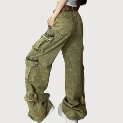 Pants & Trousers*Boogzel Clothing Big Ideas Cargo Pants Green