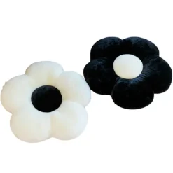 Aesthetic Bedroom|Aesthetic Room Decor*Boogzel Clothing Black & White Flower Pillow