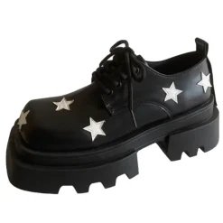 Boots / Platform Boots*Boogzel Clothing & White Star Platform Oxfords Black