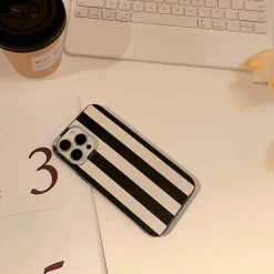Iphone Cases*Boogzel Clothing Black & White Striped iPhone Case Black/white