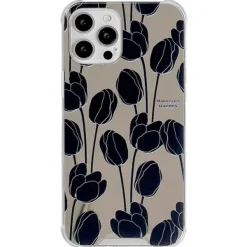 Iphone Cases*Boogzel Clothing Black Tulips iPhone Case