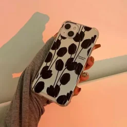 Iphone Cases*Boogzel Clothing Black Tulips iPhone Case