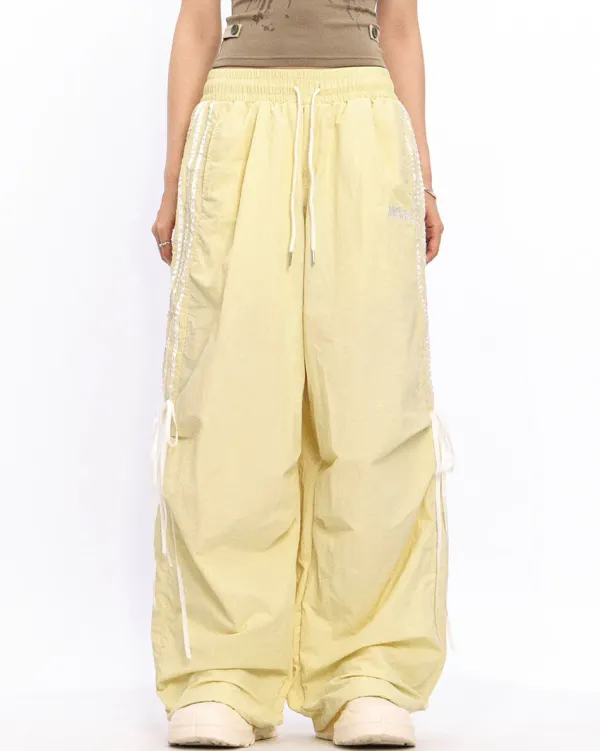 Pants & Trousers*Boogzel Clothing Blokette Side Stripe Wide-Leg Trousers