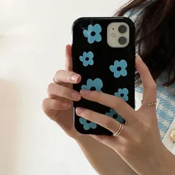 Iphone Cases*Boogzel Clothing Flower iPhone Case Blue