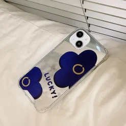 Iphone Cases*Boogzel Clothing Blue Flower Mirror iPhone Case