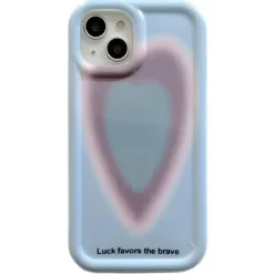 Iphone Cases*Boogzel Clothing Gradient Heart iPhone Case Blue