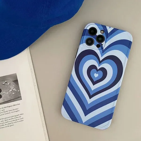 Iphone Cases*Boogzel Clothing Heart iPhone Case Blue