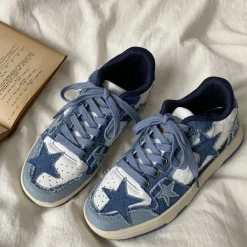 Classics|Aesthetic Sneakers*Boogzel Clothing Jeans Aesthetic Sneakers Blue