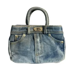 Bags & Purses|Jeans*Boogzel Clothing Jeans Y2K Mini Handbag Blue