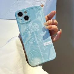 Iphone Cases*Boogzel Clothing Rose iPhone Case Blue